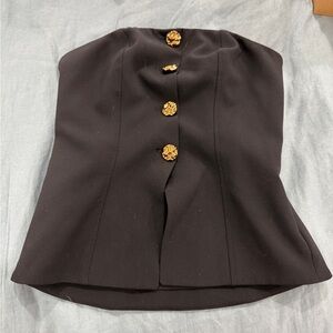 Express strapless top